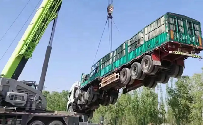 长子道路脱困救援案例